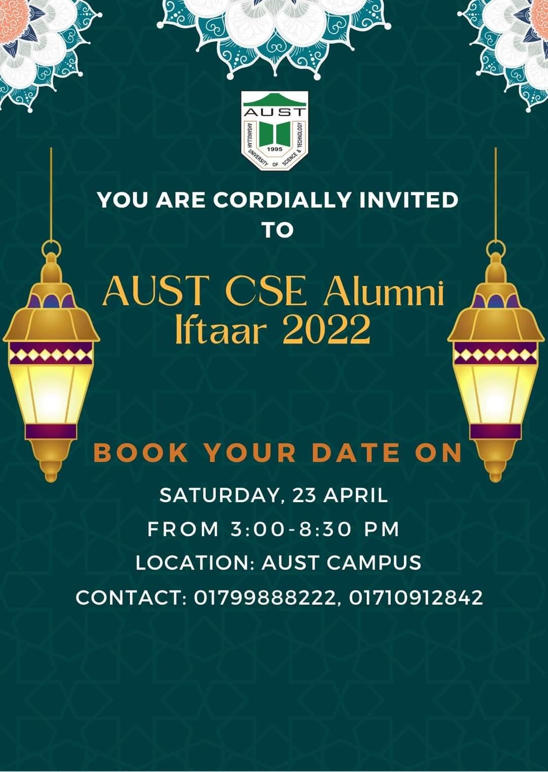 AUST CSE Alumni Iftaar 2022 gallery